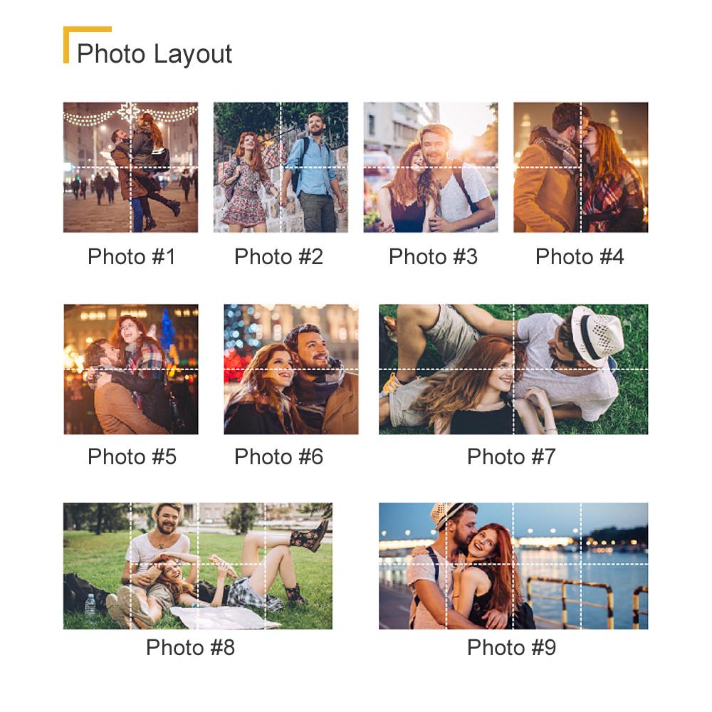 Infinity Photo Cube Custom Photo Folding Photo Cube Home Decoration Rubik's Cube