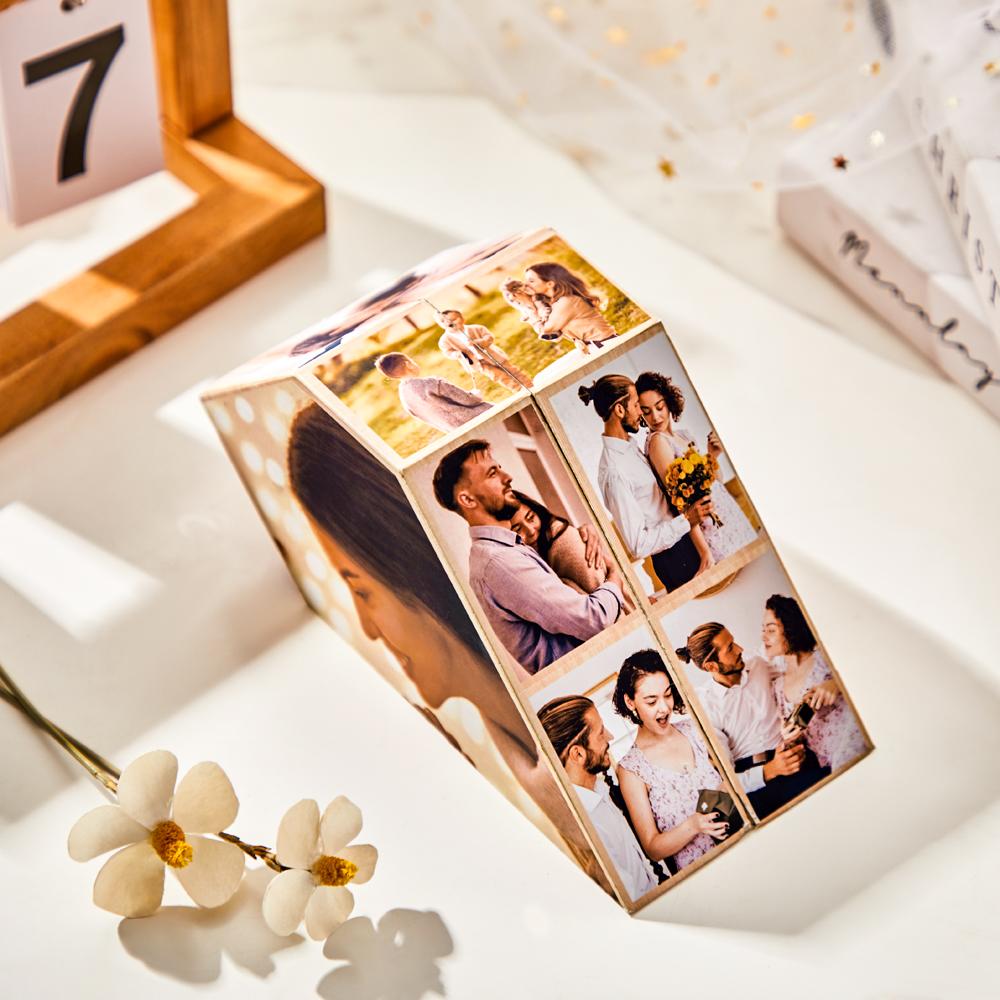 Infinity Photo Cube Custom Photo Folding Photo Cube Home Decoration Rubik's Cube