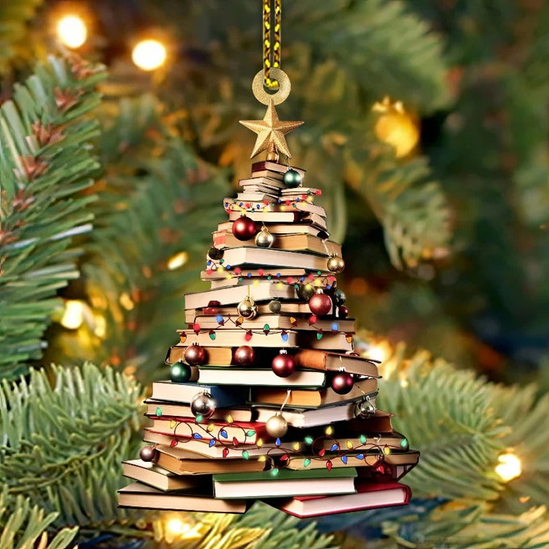 Book Tree Ornament