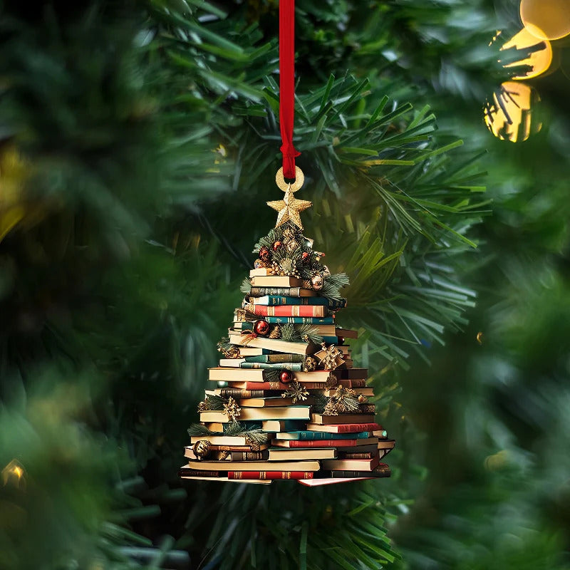 Book Tree Ornament