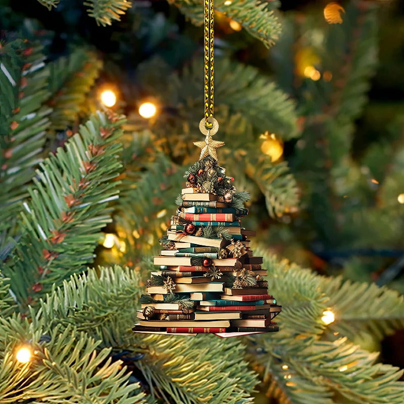 Book Tree Ornament