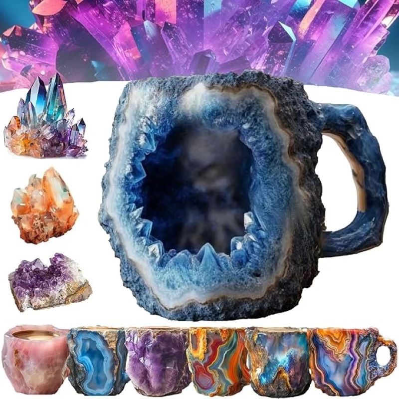 New Mineral Crystal Coffee Mugs