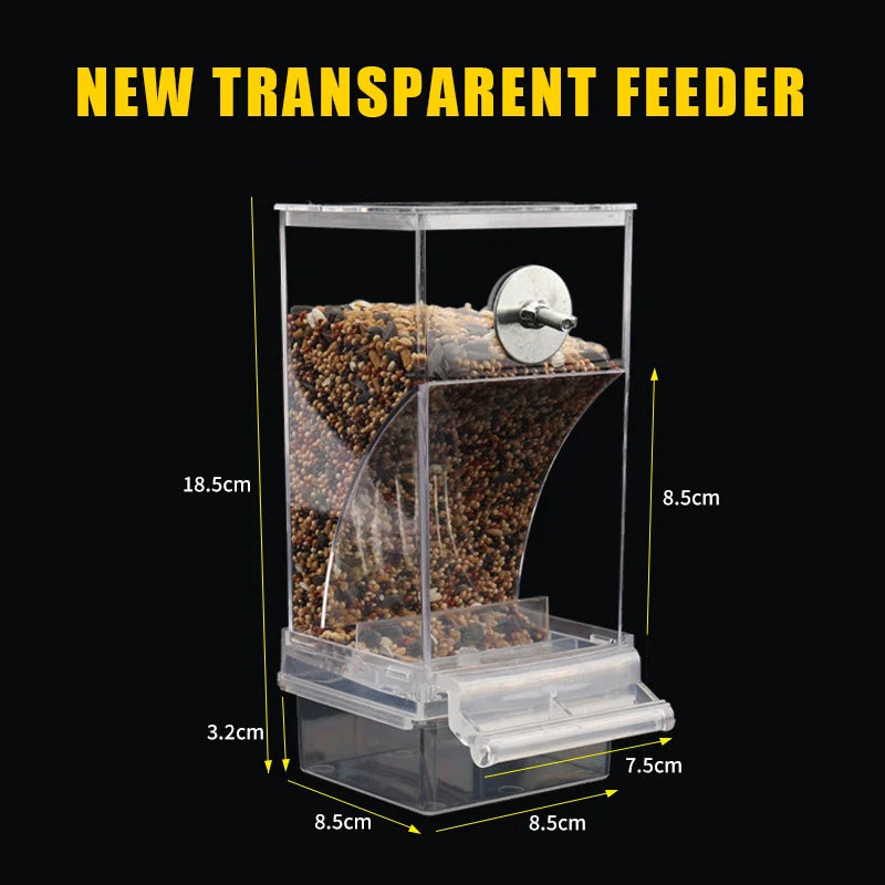 No Mess Automatic Bird Feeder