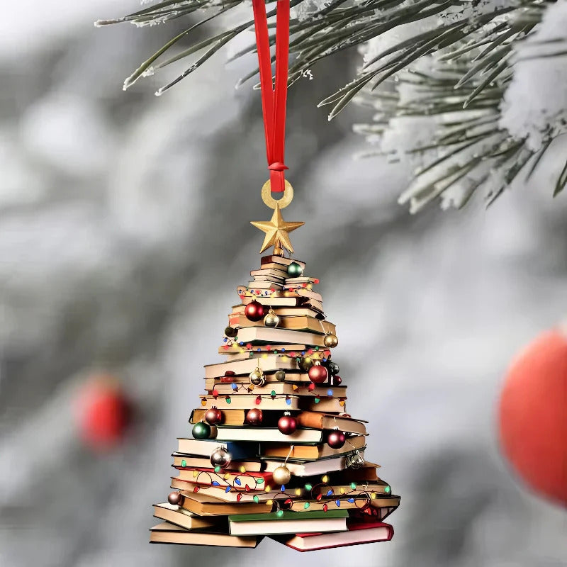 Book Tree Ornament