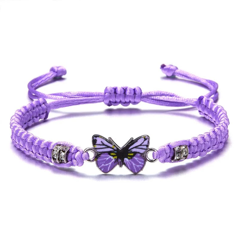 For Memorial - They Fly With Us Every Day Butterfly Bracelet