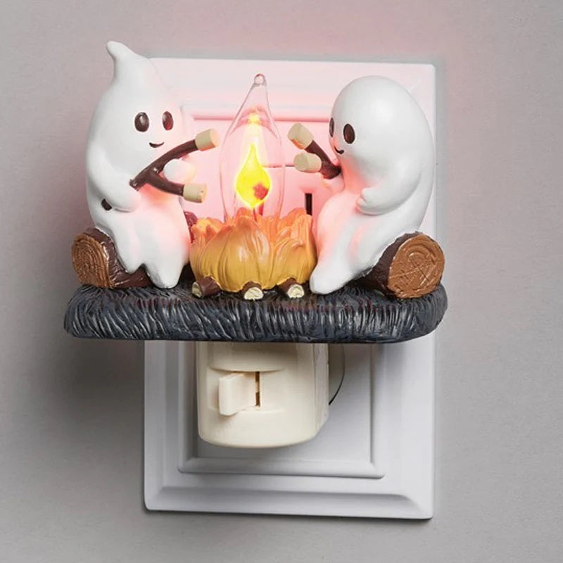 2024 Ghost Campfire Flickering Nightlight【👻Buy 2 Free Shipping】