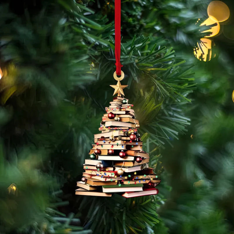 Book Tree Ornament