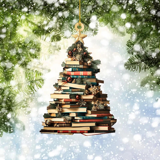 Book Tree Ornament