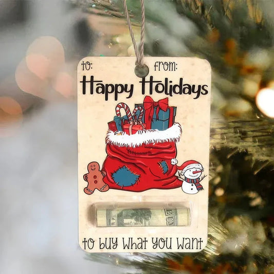 2024 Money Holder Christmas Ornament_G049_Gift