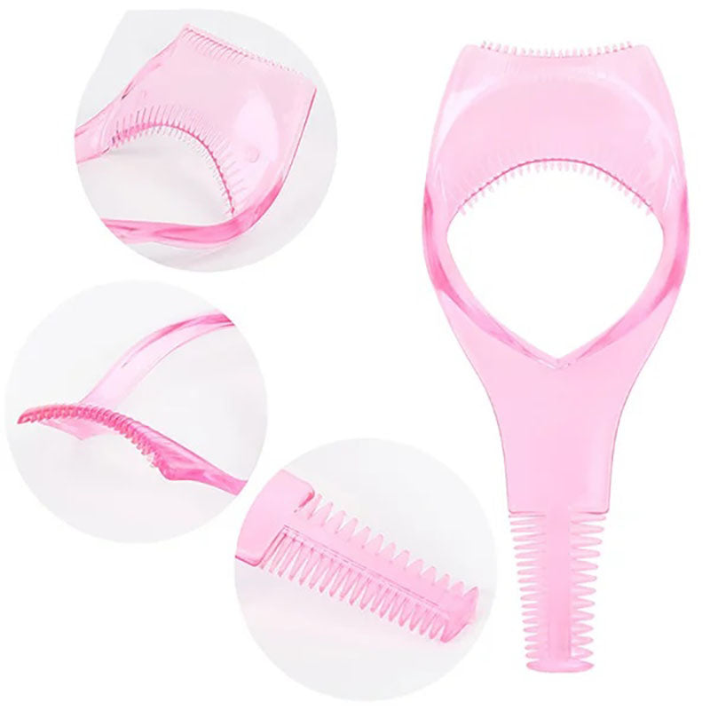 3 in 1 Eyelashes Tools Mascara Shield Applicator Guard