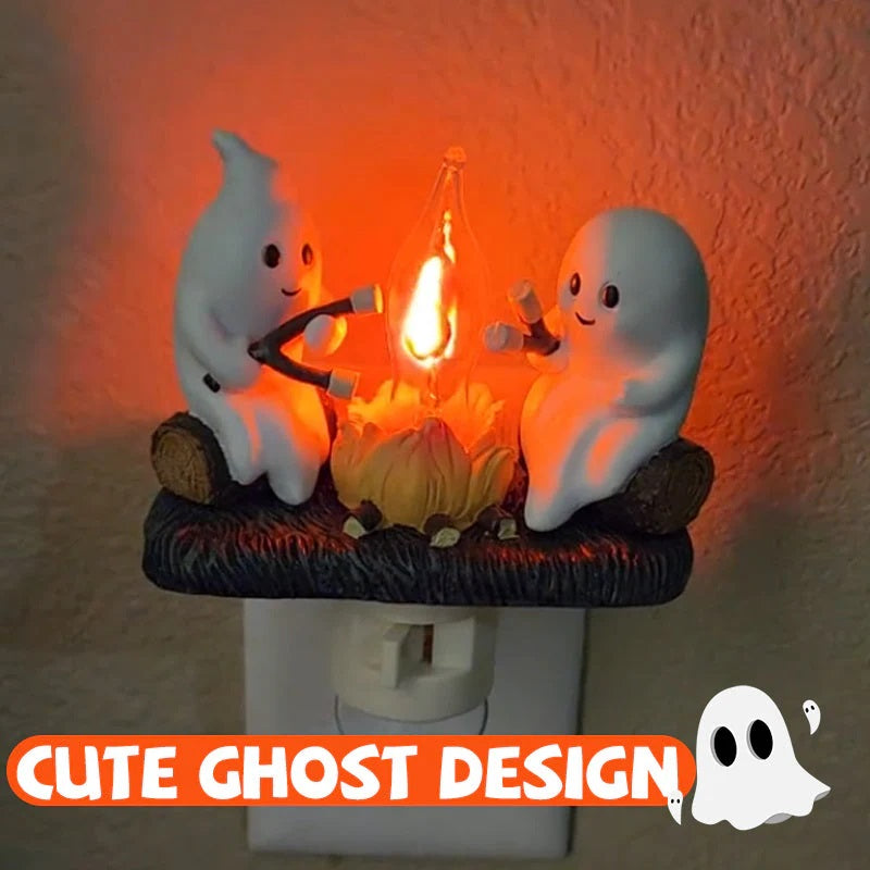 2024 Ghost Campfire Flickering Nightlight【👻Buy 2 Free Shipping】