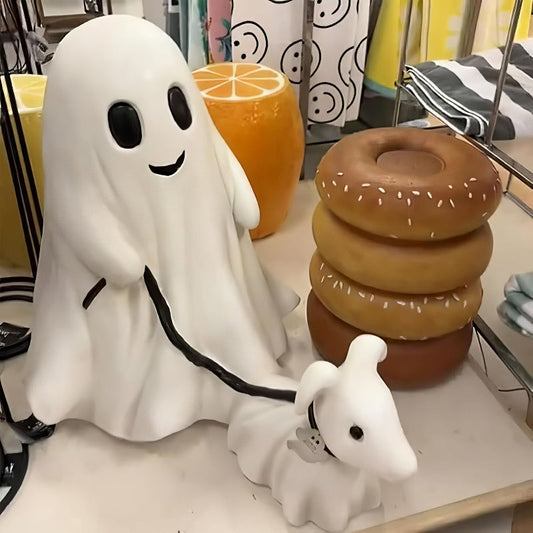 Ghost Walking Dog Statue 【👻Buy 2 Free Shipping】