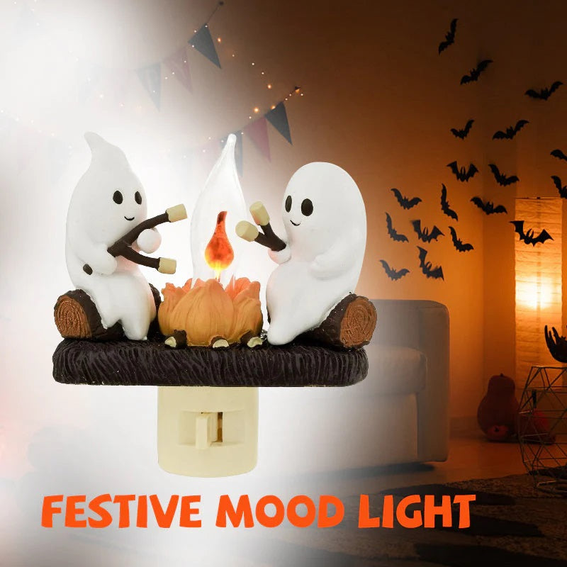 2024 Ghost Campfire Flickering Nightlight【👻Buy 2 Free Shipping】