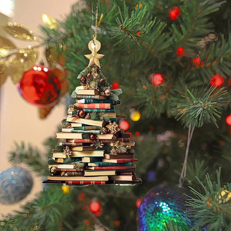 Book Tree Ornament