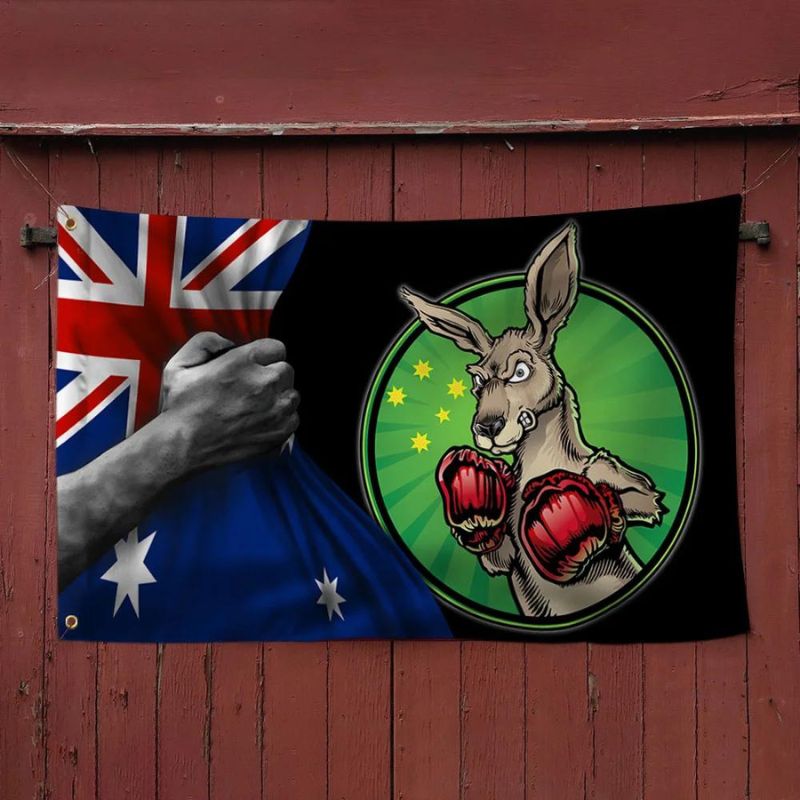 Kangaroo Australian Flag