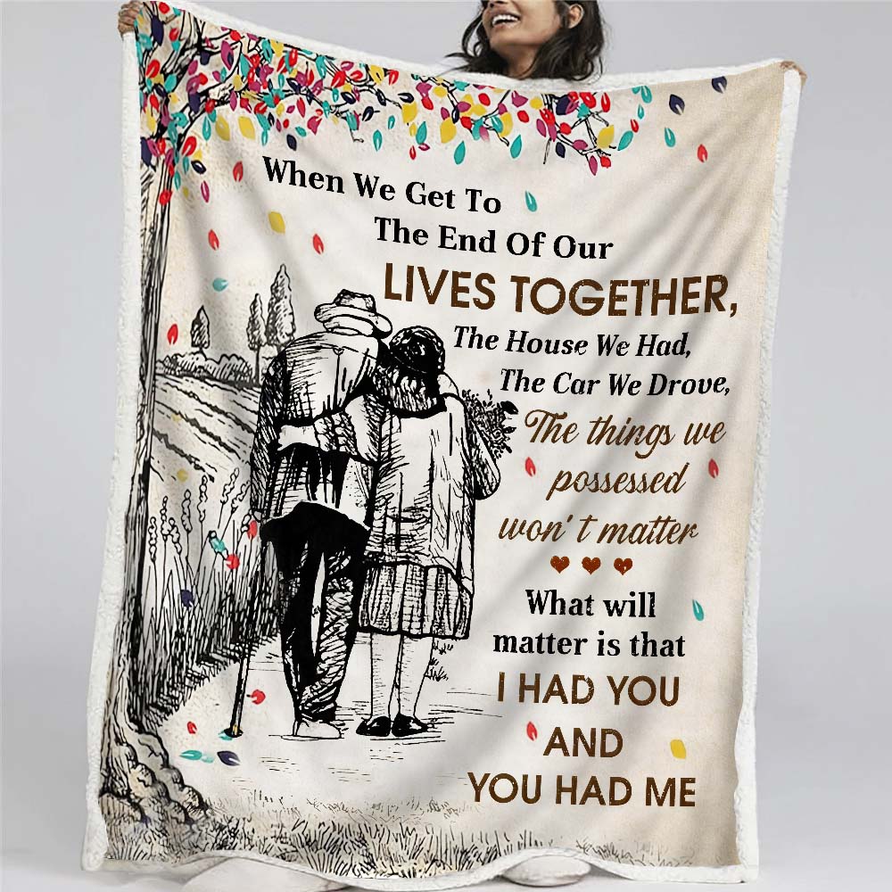 I Had You and You Had Me - D084 - Premium Blanket