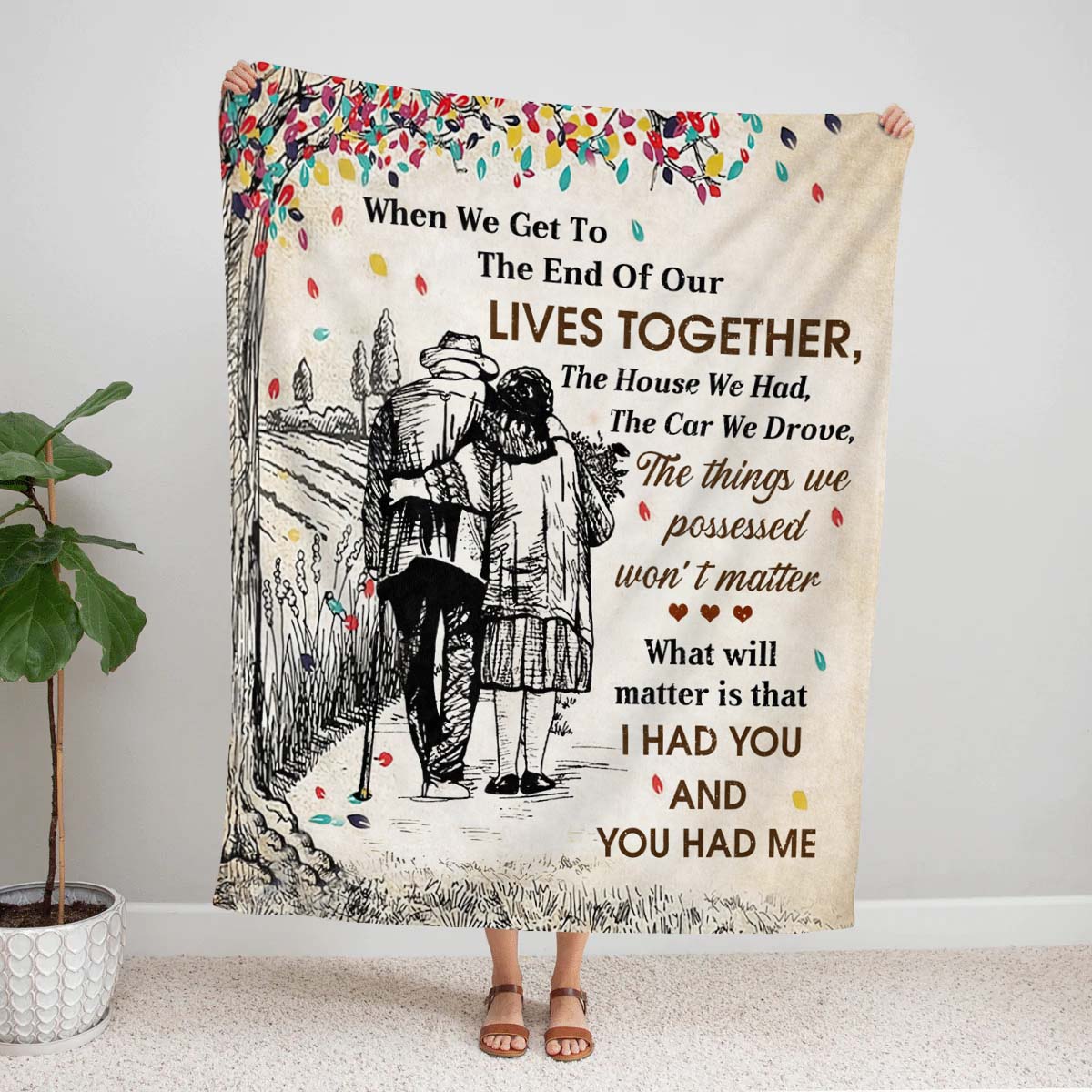 I Had You and You Had Me - D084 - Premium Blanket