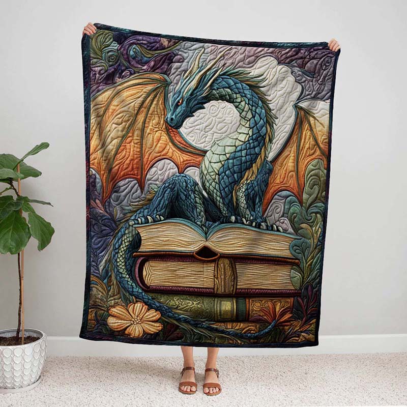 Twilight Guardian Dragon Blanket - D220 - Premium Blanket