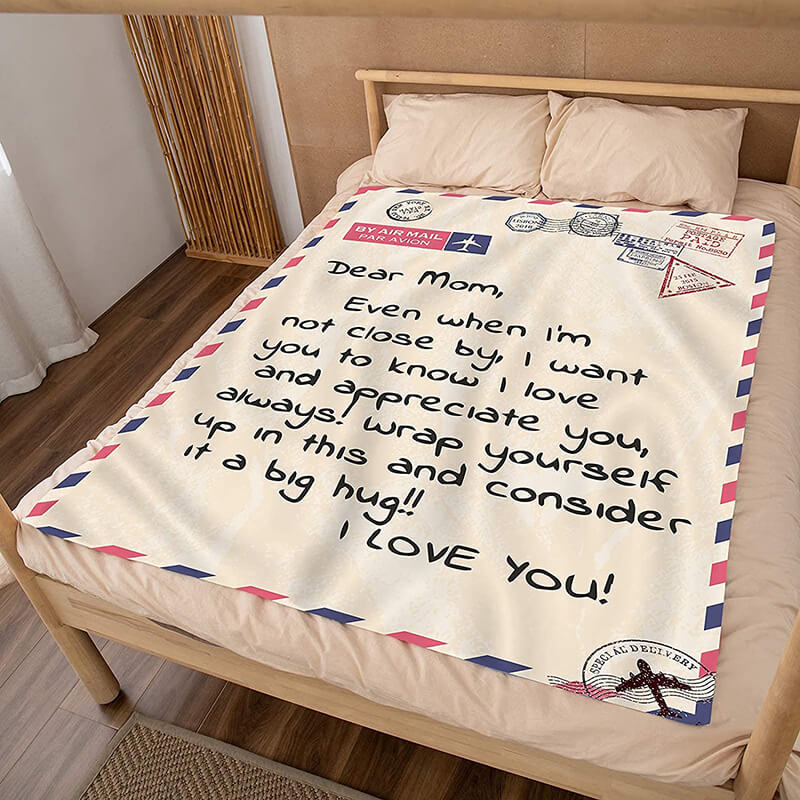 Dear Mom - I Love You - B141 - Premium Blanket