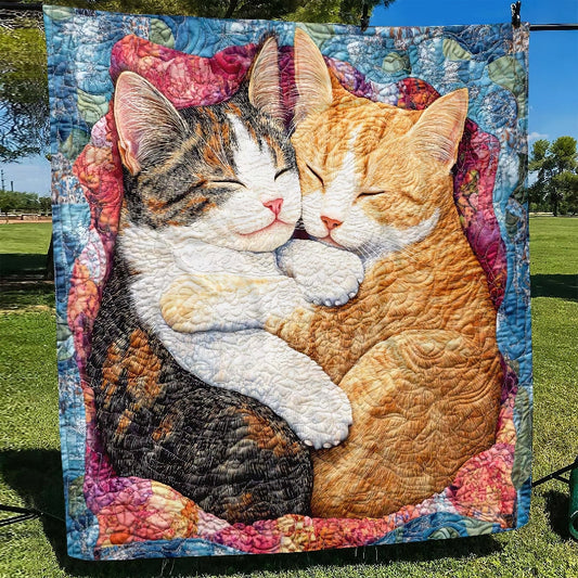 Sweet Kitty Snuggles Blanket - H263 - Premium Blanket