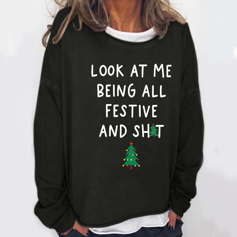 Christmas Tree Casual Sweatshirts