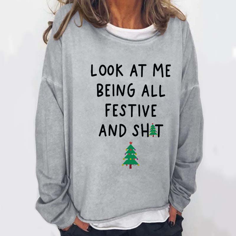 Christmas Tree Casual Sweatshirts