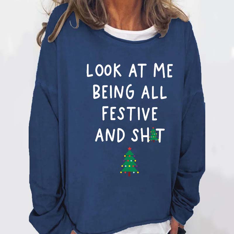 Christmas Tree Casual Sweatshirts