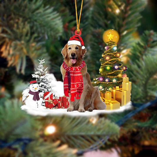 Golden Retriever Christmas Ornament SM182