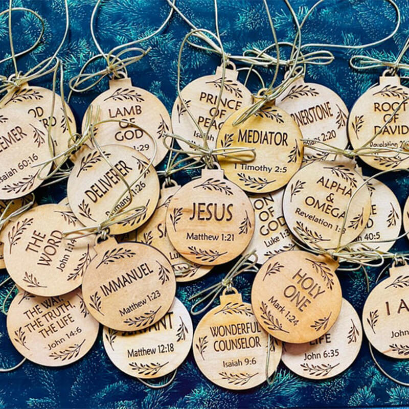 Names Of Jesus Ornaments