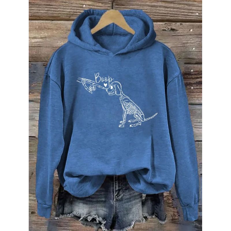 Dog Skeleton Hoodie【Buy 2 Free Shipping And More Get Extra Discount】